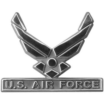 Mitchell Proffitt Hap Arnold Chrome Car Emblem