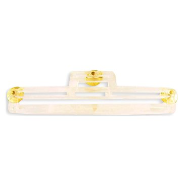 7 Ribbon Mounting Bar Holder Clear PLASTIC No Space
