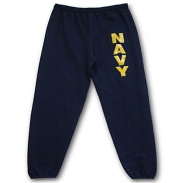 Navy Pride Adult Navy Fleece Pants
