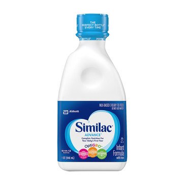 Similac Advance Infant Formula - Ready To Feed, 32oz