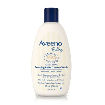 aveeno baby creamy wash