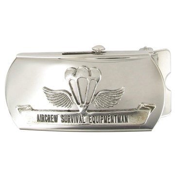 Men's Silver Buckle PR Rating Emblem for ENL 