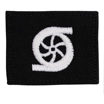 Striker (GS) Rating Badge on BLUE SERGE WOOL for Gas Turbine System Technician