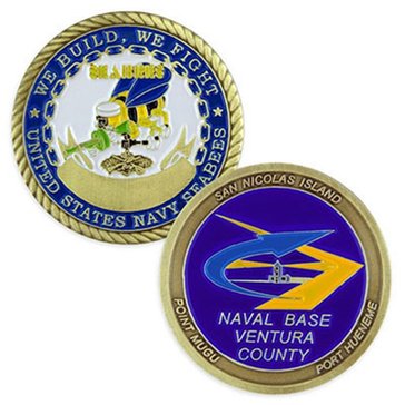 Challenge Coin Naval Base Ventura County Coin