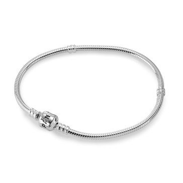Pandora Iconic Silver Charm Bracelet, Size 8.3in