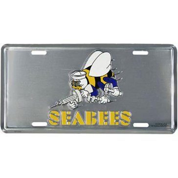 Seabee License Plate