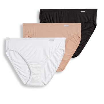 Jockey Women's Assorted Supersoft French Cut Underwear, 3-Pack