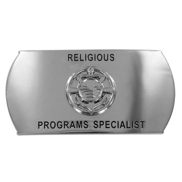 Men's Silver Buckle RP Rating Emblem for ENL 