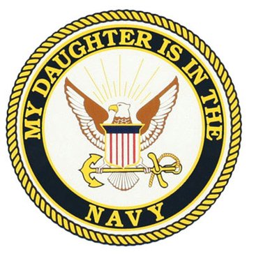 Mitchell Proffitt USN Daughter Decal