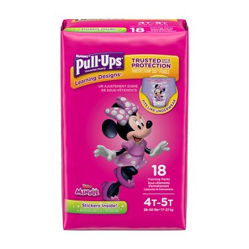 Huggies Pull-Ups Size 3T-4T Girls Training Pants, 20-count