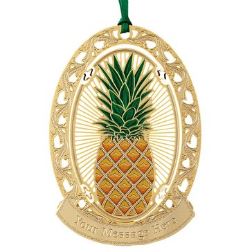 Chemart Pineapple Greeting Ornament