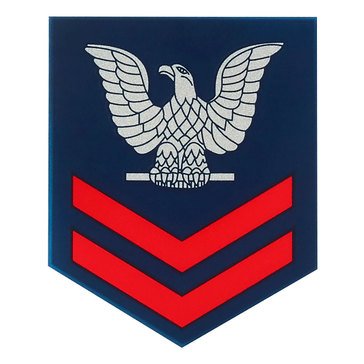 Mitchell Proffitt USN E-5 2nd Class Petty Officer Chevron Decal