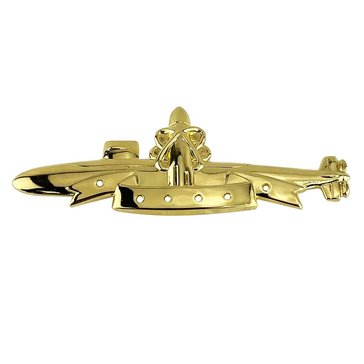 Warfare Badge Miniature SSBN DET PAT  Gold