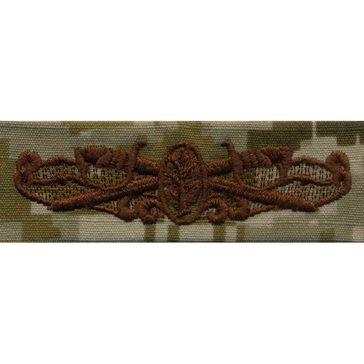 NWU Type-II Desert Warfare Badge Surface Warfare Medical Service