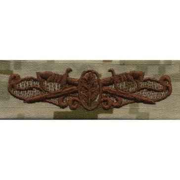 NWU Type-II Desert Warfare Badge Surface Warfare Nurse