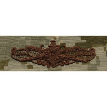 NWU Type-II Desert Warfare Badge Surface Warfare Supply
