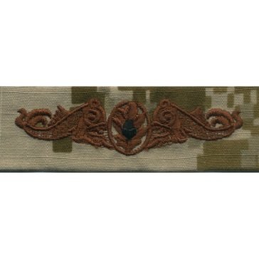 NWU Type-II Desert Warfare Badge Submarine Medical