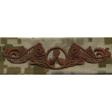 NWU Type-II Desert Warfare Badge Submarine Engineering