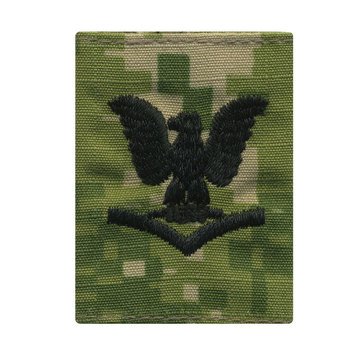NWU Type-III Green Parka Rank Tab E4