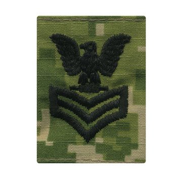 NWU Type-III Green Parka Rank Tab E6