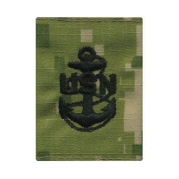 NWU Type-III Green Parka Rank Tab E7