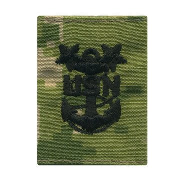 NWU Type-III Green Parka Rank Tab E9