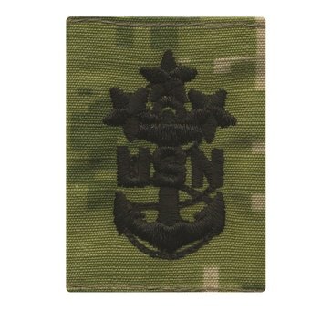 NWU Type-III Green Parka Rank Tab E10