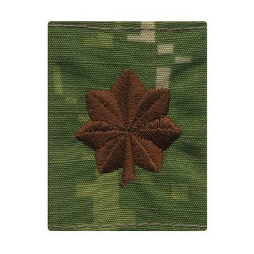 NWU Type-III Green Parka Rank Tab LCDR