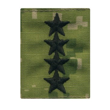 NWU Type-III Green Parka Rank Tab ADM (4 Star)