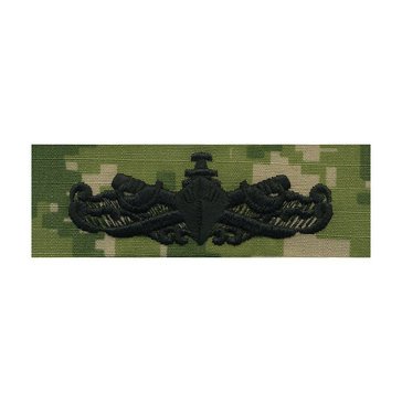 NWU Type-III Green Warfare Badge Surface Warfare Enlisted