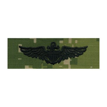 NWU Type-III Green Warfare Badge Aviator