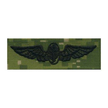NWU Type-III Green Warfare Badge Aviation Physiologist