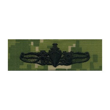 NWU Type-III Green Warfare Badge Special Operations