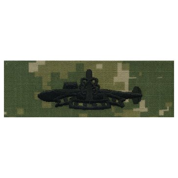 NWU Type-III Green Warfare Badge SSBN Deterrent Patrol