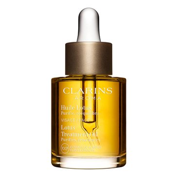 Clarins Lotus Face Treatment Oil (Oily /Combination Skin) 1oz