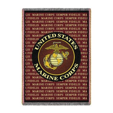 Pure Country USMC Throw Blanket