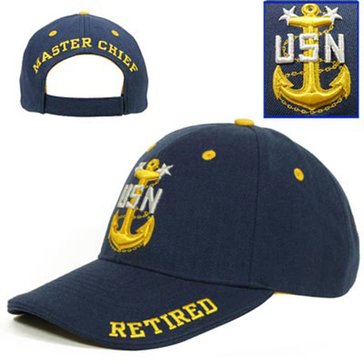 Fire For Effect USN Retired Master Chief Cap Navy