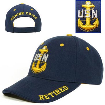 Fire for Effect USN Retired Senior Chief Cap