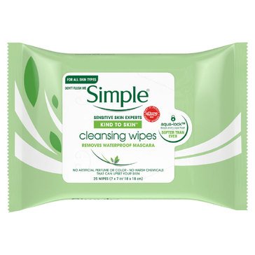 Simple Cleansing Facial Wipes