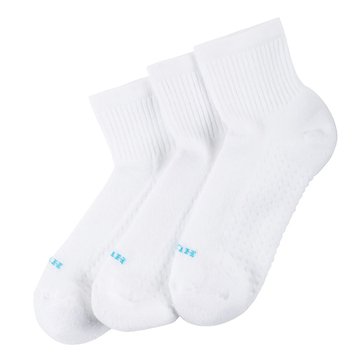 HUE Women's Mini Ankle Socks, 3-Pack