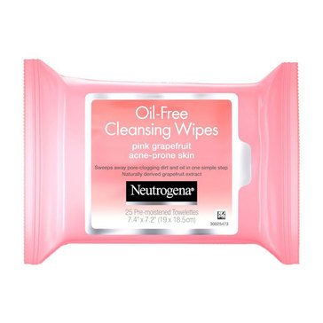 Neutrogena Pink Grapefruit Oil Free Cleansing Wipes 25ct