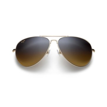 Maui Jim Unisex Mavericks Aviator Polarized Sunglasses