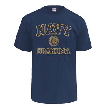 Navy Pride Women's Navy Grandma Graphic Tee 