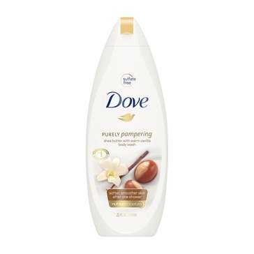 Dove Shea Butter Body Wash 22oz
