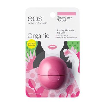 eos Strawberry Sorbet Organic Lip Balm, .25oz