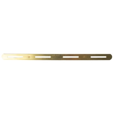 Mounting Bar Quadruple (4Rbn or 4 Lg Mdls) BRASS Base No Space