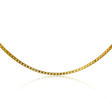  14K Yellow Gold Box Chain