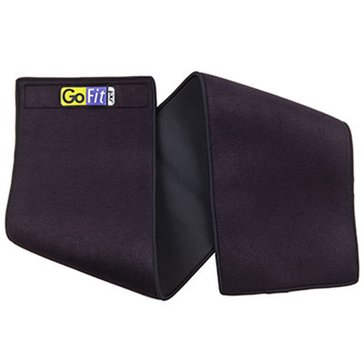 GoFit Double Thick Neoprene Waist Trimmer, OSFM - Black