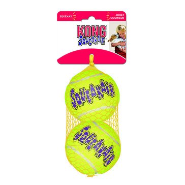 Kong Squeakair Large 2-Pack Balls Dog Toy