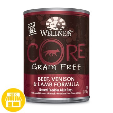 Wellness Core Beef Venison & Lamb, 12.5oz